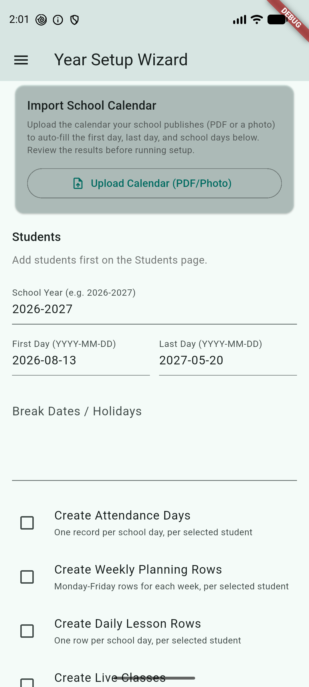 Homeschooling Hub screenshot